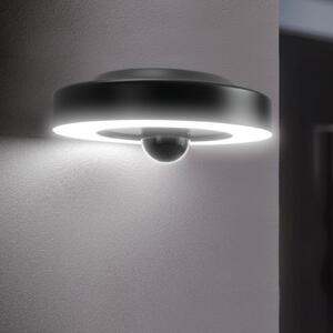 OSRAM SMART+ Cameră LED exterioară CIRCLE cu Wi-Fi, grafit Senzor IP44, reglabil, Gri, Plastic, Modern