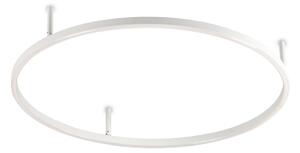IDEAL LUX Ideal Lux plafonieră LED Oracle Slim Ø 70 cm, alb, 3.000 K, Alb, Camera de zi / sufragerie, Aluminiu, Modern
