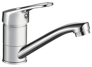 Kuchinox Grace, baterie lavoar cu piedestal și gură rotativă, cromată, LAV-BKY_026D
