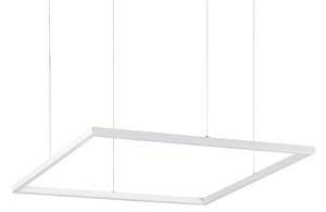 IDEAL LUX Lampă suspendată LED Ideal Lux Oracle Slim 70 x cm alb 3.000 K, Alb, Camera de zi / sufragerie, Aluminiu, Modern