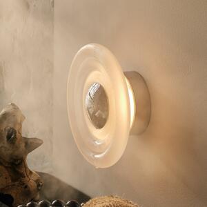 Tom Dixon Aplică LED Press Sphere Mini, mată Ø 22 cm, reglabil, Alb, Baie, Sticlă, Design