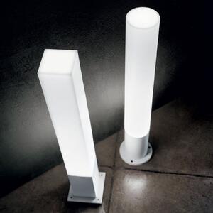 IDEAL LUX Ideal Lux bornă luminoasă Edo rotundă, albă, GX53, Alb, Aluminiu