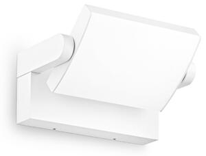 IDEAL LUX Aplică LED pentru exterior Ideal Lux Swipe, alb, IP54, 3.000 K, Alb, Metal, Modern