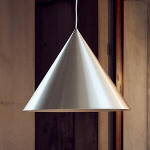 FRANDSEN Lampă suspendată Benjamin, Ø 30 cm, aluminiu periat, E27, reglabil, Metalic, Camera de zi / sufragerie, Aluminiu, Design
