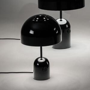 Tom Dixon Lampa de masă LED Bell, negru, înălțime 43 cm, dimabilă, reglabil, Negru, Camera de zi / sufragerie, Metal, Design