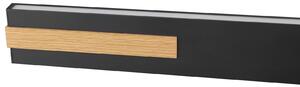 Brilliant Lampă suspendată LED Streamline, lungime 130 cm, negru, metal, reglabil, Negru, Camera de zi / sufragerie, Metal, Modern