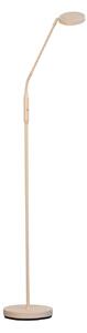 FISCHER & HONSEL Lampadar LED Sorento, înălțime 138 cm, culoare nisip, metal, CCT, reglabil, Bej, Camera de zi / sufragerie, Metal, Modern