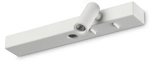 IDEAL LUX Ideal Lux Aplică de perete LED Bonne Nuit 2, alb, 22 cm, metal, Alb, Camera de zi / sufragerie, Metal, Modern