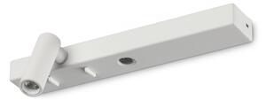 IDEAL LUX Ideal Lux Aplică de perete LED Bonne Nuit 1, alb, lățime 22 cm, Alb, Camera de zi / sufragerie, Metal, Modern