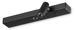 IDEAL LUX Ideal Lux Aplică de perete LED Bonne Nuit 2, negru, lățime 22 cm, Negru, Camera de zi / sufragerie, Metal, Modern