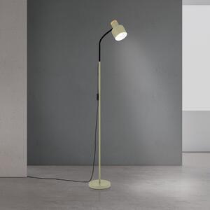 ORION Lampadar Gili, oțel, verde deschis, înălțime 150 cm, E27, Verde, Camera de zi / sufragerie, Metal, Modern, Lumină de lectură