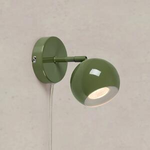 Markslöjd Aplică de perete Pop, verde, lățime 10 cm, metal, Verde, Camera de zi / sufragerie, Metal, Vintage