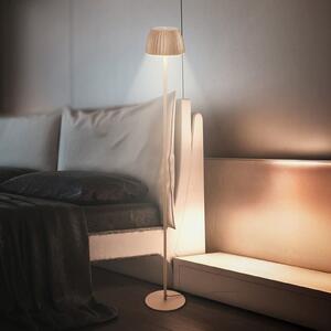 Briloner Lampadar LED Loca, maro, înălțime 123 cm, plastic/metal, reglabil, Maro / Rugină, Camera de zi / sufragerie, Metal, Modern