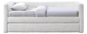 Pat Houston 2042Single cu pull-out, Single, Crem, 90x200, Tapiterie, Somiera patSomiera pat, 10x22x8cm