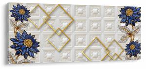 Tablou - Flori de diamant (120x50 cm)