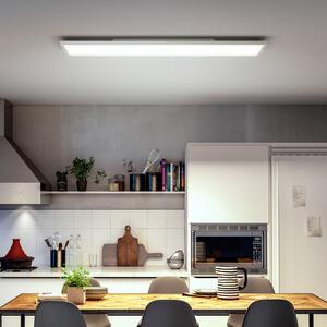 Philips Hue Panou LED White Ambiance Aurelle, 120 x 30 cm, alb, reglabil, Alb, Camera de zi / sufragerie, Metal, Modern