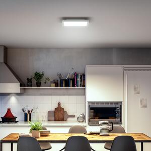 Philips Hue Panou LED White Ambiance Aurelle, 30x30cm, alb, reglabil, Alb, Camera de zi / sufragerie, Metal, Modern