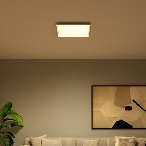 Philips Hue Panou LED White & Color Ambiance Surimu, 60x60cm, reglabil, Alb, Camera de zi / sufragerie, Aluminiu, Modern