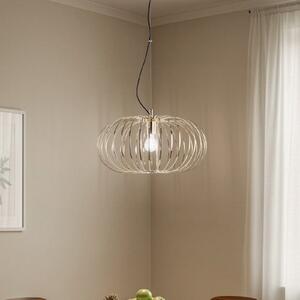 Domiluce Lampă suspendată Globe, Ø 51 cm, culoare aurie, 1 bec, E27, reglabil, Auriu / Alamă, Camera de zi / sufragerie, Metal