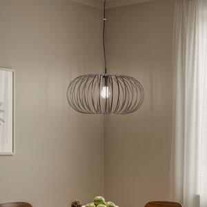 Domiluce Lampă suspendată Globe, cafea, Ø 51 cm, metal, 1 bec, E27, reglabil, Maro / Rugină, Camera de zi / sufragerie, Metal