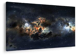 Tablou - Universul cu Nebula (90x60 cm)