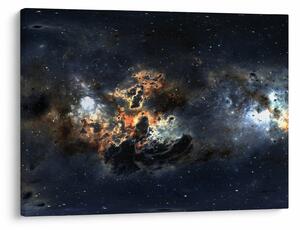 Tablou - Universul cu Nebula (70x50 cm)