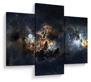 Tablou - Universul cu Nebula (90x60 cm)