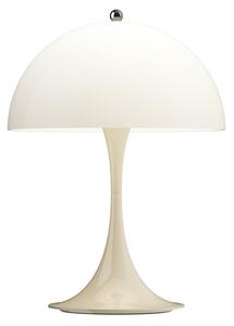 Louis Poulsen Lampa cu baterie Panthella PORTABLE 250, bej, IP44, reglabil, Bej, Camera de zi / sufragerie, Plastic, Modern