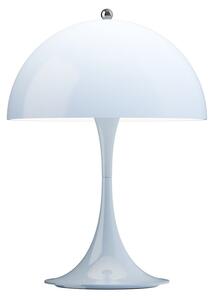 Louis Poulsen Lampa cu acumulator Panthella PORTABLE 250 albastru deschis IP44, reglabil, Albastru, Camera de zi / sufragerie, Plastic, Modern