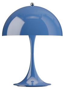 Louis Poulsen Lampa cu baterie Panthella PORTABLE 250 albastru indigo, reglabil, Albastru, Camera de zi / sufragerie, Plastic, Modern