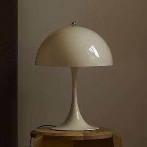 Louis Poulsen Lampă de masă Panthella 320, bej, Ø 32 cm, E14, Bej, Camera de zi / sufragerie, Plastic, Modern