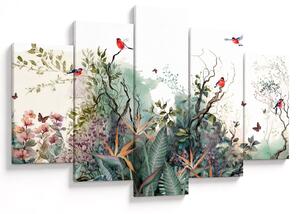 Tablou - Peisaj natural, acvariu (150x105 cm)