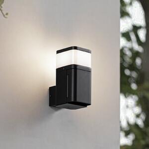 Lindby Lampă de exterior Teyon, cu priză, negru, IP44 G9, reglabil, Negru, Aluminiu, Modern