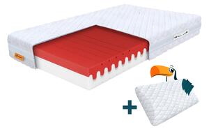 Saltea medicinală din spumă Mery 80x200x20 - Husă Silver