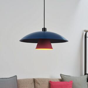 OSRAM Lampă suspendată Decor Flying Mushroom albastru/roz, oțel, E27, reglabil, Albastru, Bucătărie, Metal, Modern