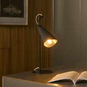 OSRAM Lampa de masă Decor Bell, oțel, E27, înălțime 50 cm, Negru, Camera de zi / sufragerie, Metal, Modern