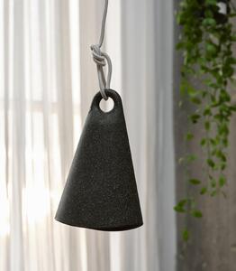 OSRAM Lampă suspendată Decor Bell, plastic reciclat, E27,, reglabil, Negru, Camera de zi / sufragerie, Metal, Modern