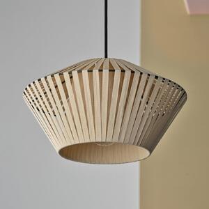 OSRAM Lampă suspendată Decor Bandă Ø 30,5 cm, bej, textil, E27, reglabil, Bej, Camera de zi / sufragerie, Țesătură / Textil