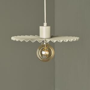 OSRAM Lampă suspendată Decor Plissee, bej, oțel, E27, reglabil, Bej, Camera de zi / sufragerie, Metal, Modern