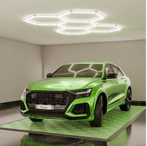 LED Stm plafonieră HEXAGON LED/240W/85-265V 5000K CRI 90 IP54 albă