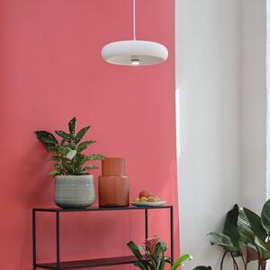 OSRAM Lampă suspendată Decor Plaster Pure, gips, Ø 30 cm, E27, reglabil, Alb, Camera de zi / sufragerie, Tencuială / Argilă