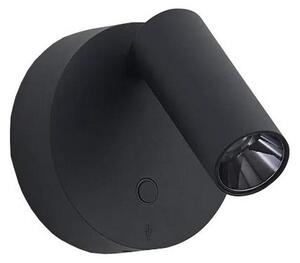 Ideal Lux - Aplică spot LED reglabilă ELF LED/3W/230V CRI95 negru