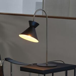 OSRAM Lampa de masă Decor Waist, oțel, negru, E27, Negru, Camera de zi / sufragerie, Metal, Modern