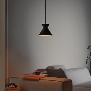 OSRAM Lampă suspendată Decor Waist, oțel, negru, E27, reglabil, Negru, Camera de zi / sufragerie, Metal, Modern