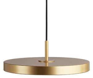 UMAGE Lampă suspendată LED Asteria Mini, culoare alamă, Ø 31 cm, reglabil, Auriu / Alamă, Camera de zi / sufragerie, Metal, Design