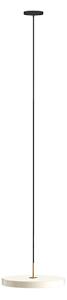 UMAGE Lampă suspendată LED Asteria Plus Medium alb perlat Ø 43 cm CCT, reglabil, Bej, Camera de zi / sufragerie, Metal, Design