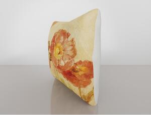 Față de pernă cu amestec din bumbac Vitaus Autumn Parade Life, 43 x 43 cm