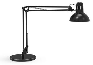 Maul Lampa de birou cu LED MAULstudy, negru, oțel, 49 cm, E27, Negru, Studiu / Birou, Metal