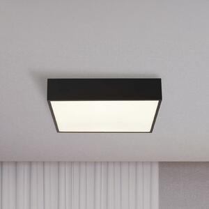Searchlight Plafonieră LED pentru baie Zeus, negru, lungime 30 cm, metal, Negru, Baie, Aluminiu, Modern