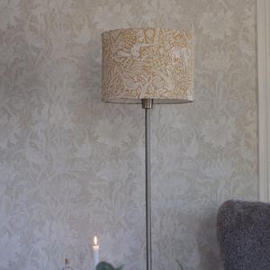 PR Home Lampadar Amy, galben/gri, înălțime 150 cm, textil, E27, Gri, Camera de zi / sufragerie, Țesătură / Textil